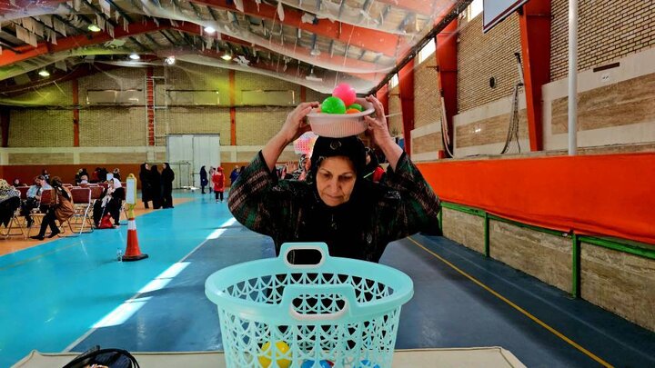 برگزاری رقابت‌های نشاط سالمندی گنجینه‌های پویای شهر در منطقه٢٢