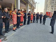 آموزش کارکنان ایستگاه‌های آتش‌نشانی منطقه ۲۲ با محوریت مدیریت پسماند