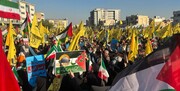 مردم تهران در حمایت از کودکان مظلوم غزه به خیابان آمدند