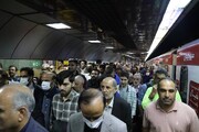 جابه‌جایی رایگان بیش از ۳۹۰ هزار نفر از دو ایستگاه مترو همزمان با راهپیمایی حمایت از کودکان غزه    