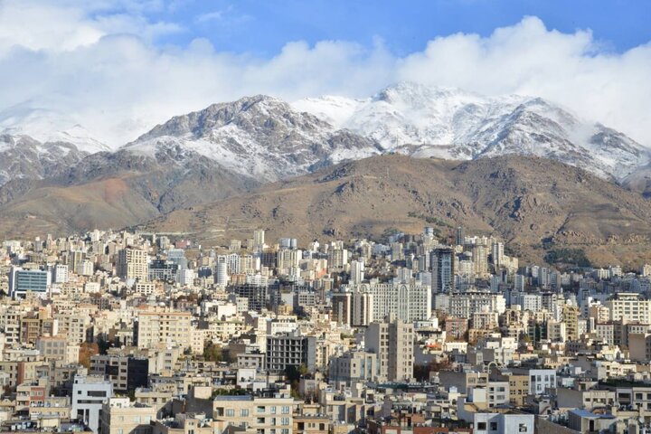 ارتفاعات شمال تهران سفیدپوش شد 