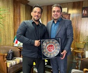 دیدار سرمربی تیم ملی کشتی آزاد با مدیرکل رفاه شهرداری تهران