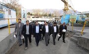 بازدید عضو هیأت رئیسه شورای شهر تهران از پروژه پارکینگ طبقاتی نیایش در منطقه ۳
