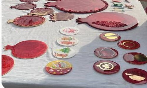 برپایی نمایشگاه هنری و ملزومات شب یلدا در مجموعه شهربانو منطقه ۵