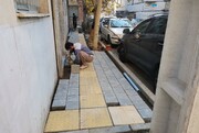 نوسازی خیابان شهدا در منطقه ۹ در مراحل پایانی قرار دارد 