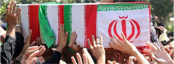 آیین تشییع ۱۰۰ شهید گمنام دفاع مقدس در پایتخت