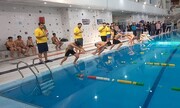 برگزاری بازی‌های شنای آقایان از مسابقات قهرمان‌شهر در منطقه ۵