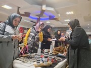 برپایی نمایشگاه هنری بانوان کارآفرین در منطقه ۱۴
