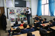ویژه‌برنامه قطار دانایی در مدارس شهر تهران برگزار می‌شود