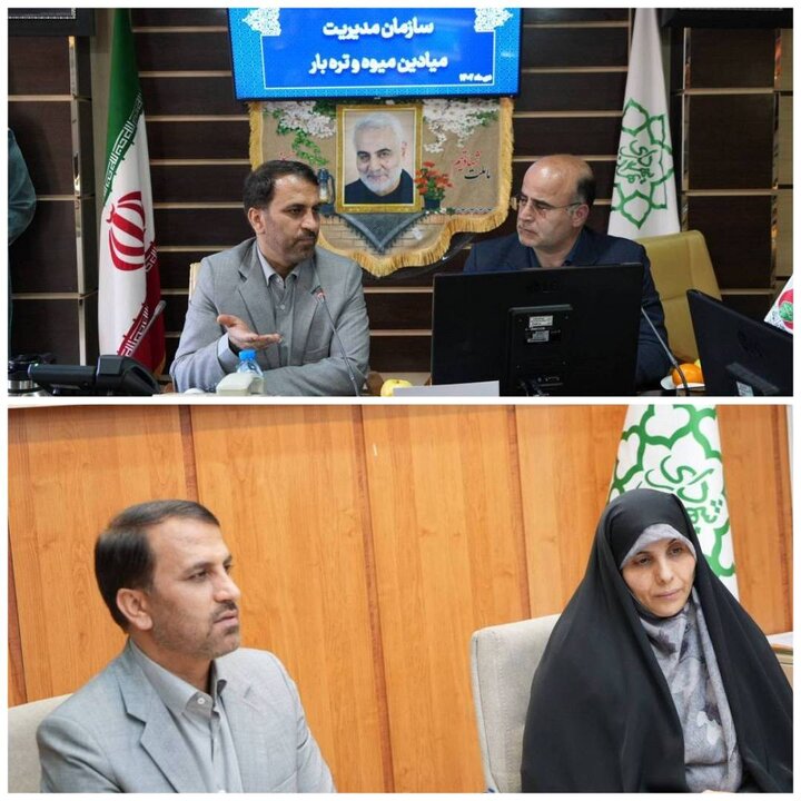 مدیرعامل سازمان مدیریت میادین با شهرداران مناطق ۱۹ و ۸ دیدار کرد