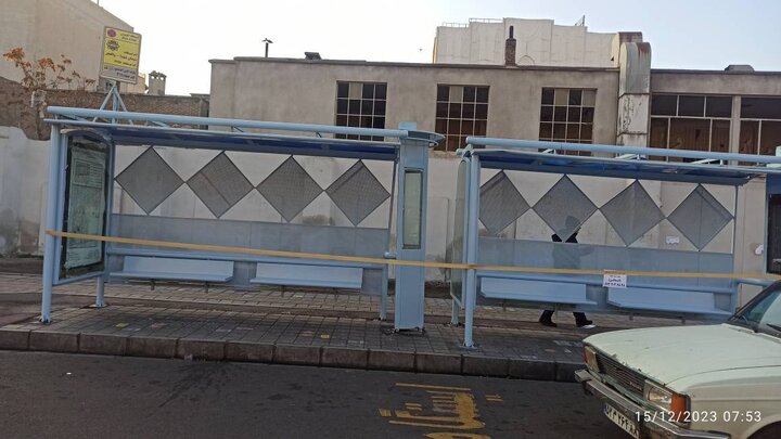 بهسازی، اصلاح ساختار و مقاوم‌سازی ایستگاه‌های اتوبوس و تاکسی در منطقه۱۳