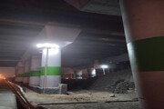 تأمین سیستم روشنایی پل چهاردانگه در جنوب‌غرب پایتخت