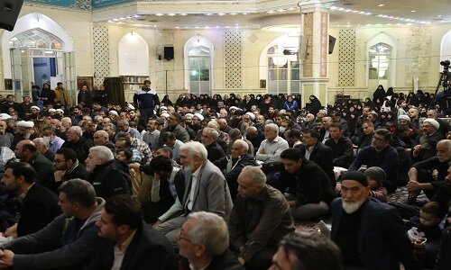 یادواره شهدای روحانی منطقه و گرامیداشت شهدای حادثه تروریستی کرمان در منطقه ۵ برگزار شد