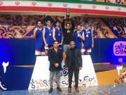 کسب مقام قهرمانی تیم بسکتبال منطقه٢٠ در مسابقات قهرمان شهر