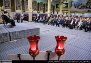 دیدار اعضای کنگره ملی بزرگداشت ۲۴ هزار شهید تهران با رهبر معظم انقلاب