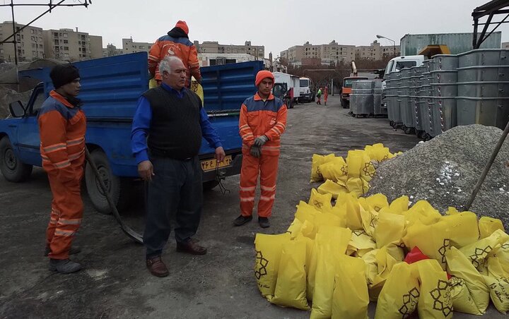 آماده‌باش کامل ۱۰ سایت برف‌روبی در سطح  منطقه ۱۵