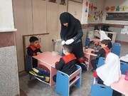 اجرای پویش ملی سلامت در مدارس و مهد کودک‌های منطقه۹