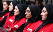 زنان آتش‌نشان به میدان می‌آیند