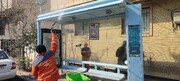 اجرای طرح فوریتی شستشوی ایستگاه‌های اتوبوس و پل‌های عابر پیاده در منطقه ۱۳