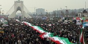 حضور گسترده و میلیونی ایرانیان در جشن ۴۵ سالگی انقلاب