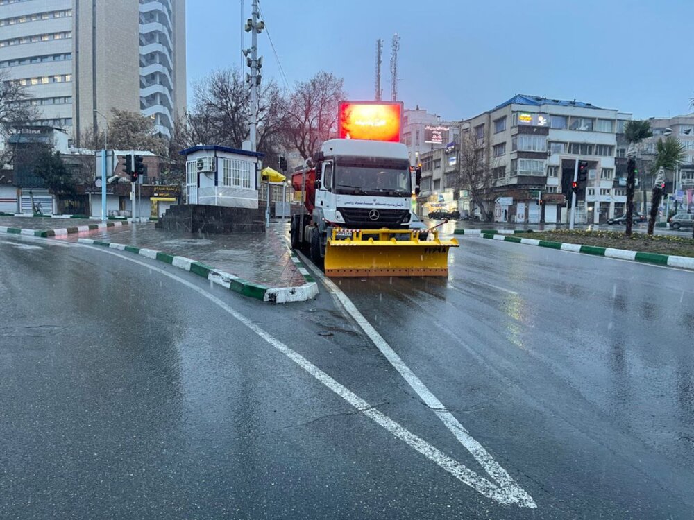 آخرین وضعیت مناطق برفگیر پایتخت