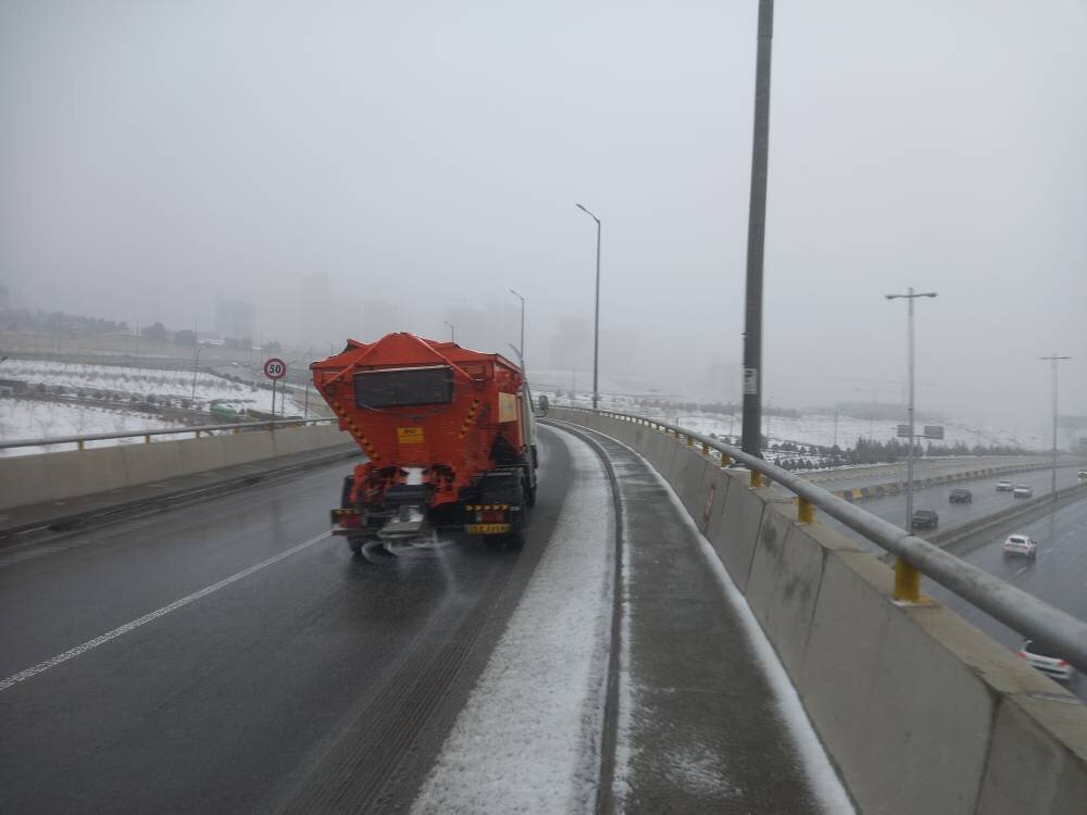 آخرین وضعیت مناطق برفگیر پایتخت