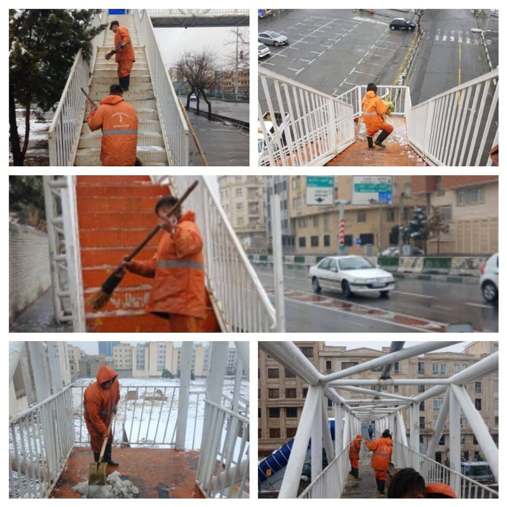 آخرین وضعیت مناطق برفگیر پایتخت