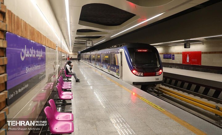 آغاز عملیات اجرایی توسعه شمال غربی خط ۷ مترو/ بهره‌برداری از ورودی دوم ایستگاه شهید دادمان