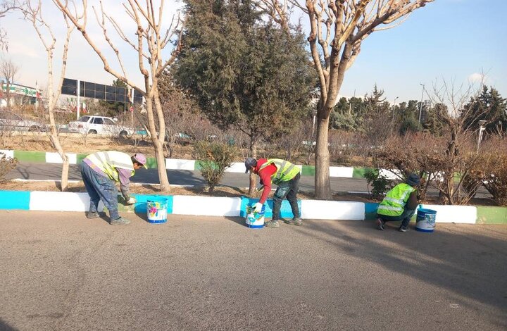 مقبره شهدای گمنام منطقه۱۳ ساماندهی شد