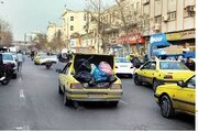 طرح برخورد انضباطی با رانندگان تاکسی متخلف باربر در محدوده بازار تهران