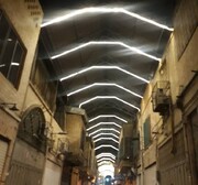 استفاده از معماری نور در سقف بازار تهران