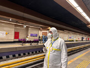 برگزاری تمرین تخلیه اضطراری در مترو تهران