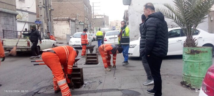 لایروبی نهر محور بنی هاشم در منطقه ۱۸