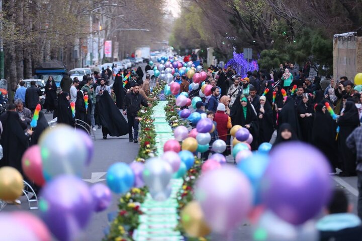رونمایی از کیک ۲ تنی در «افطارخونه طهران»