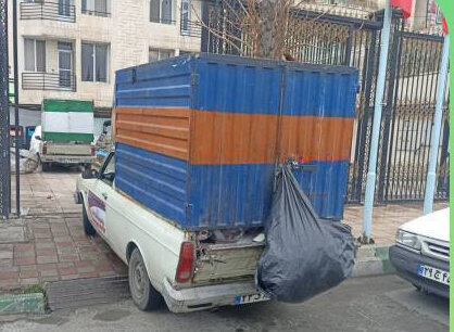 توقیف خودروهای بازیافتی غیرمجاز در منطقه ۲۲