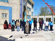 اقامه نماز ظهر و اجرای مراسم آیینی در بوستان‌های مرکز شهر ویژه روز طبیعت