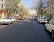 آسفالت‌ریزی ۶۰۰ تنی خیابان اسماعیلی به مساحت ۴۰۰۰ مترمربع