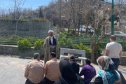 نماز جماعت در بوستان‌های شمال تهران اقامه شد