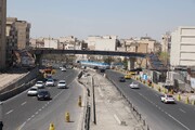 بازگشایی محدوده پل خاقانی تا خیابان جانبازان در بزرگراه شهید باقری منطقه ۸