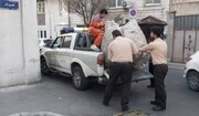 اجرای طرح فوریتی جمع آوری زباله‌گردها و کتفی‌ها و معتادین متجاهر در ناحیه یک منطقه۱۳