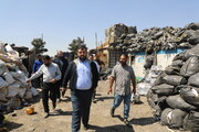 پاکسازی محل دپوی زباله‌ها با جمع‌آوری ۲۷ تن پسماند در منطقه ۱۹ انجام شد