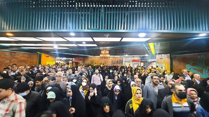 جابجایی بیش از ۴۴۲ هزار نفر از نمازگزاران عید سعید فطر با مترو