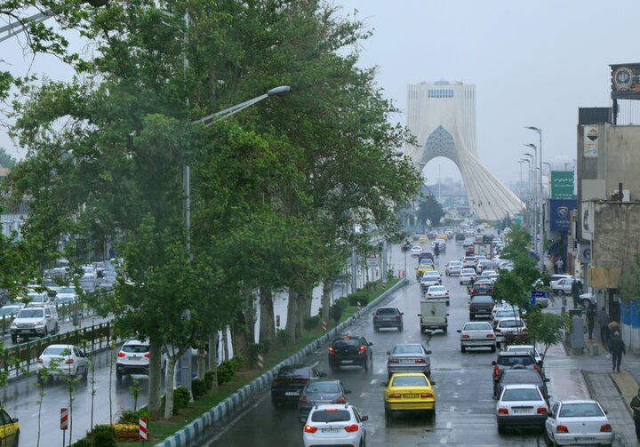 تردد روان در معابر غربی شهر تهران