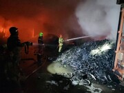 آخرین وضعیت حادثه آتش‌سوزی خیابان ۱۳ آبان شهرری