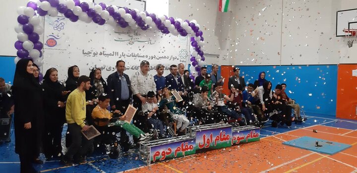 مسابقات پارالمپیاد بوچیا شهر تهران به میزبانی منطقه ۷ برگزار شد