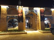 ساخت دالان ایرانی - اسلامی در میدان تجریش
