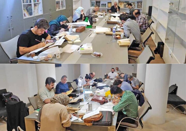 آزمون استادی انجمن خوشنویسان ایران در موزه خوشنویسی ایران انجام شد