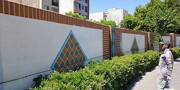 جداره‌های شهری منطقه۸ با طرح‌های بهاری پاکسازی و رنگ‌آمیزی شد