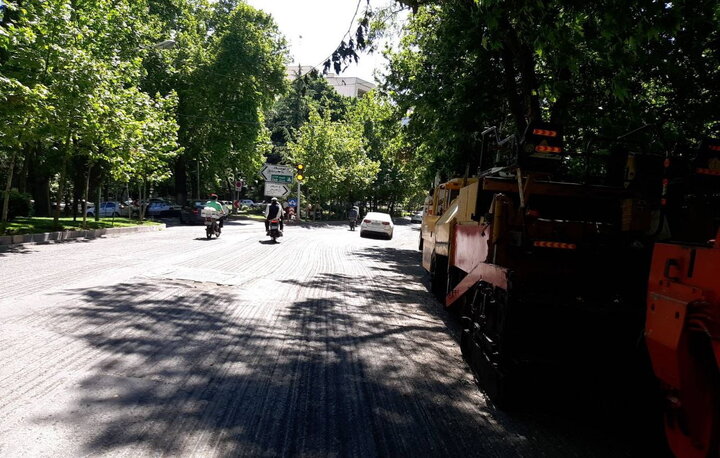 ساماندهی عمرانی و بهسازی معابر شهری در محورهای الگوی خدمت منطقه یک