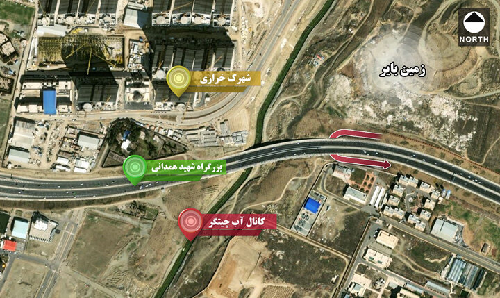 بهره‌برداری از دسترسی شرق به شرق بزرگراه شهید همدانی تا یک‌ماه آینده